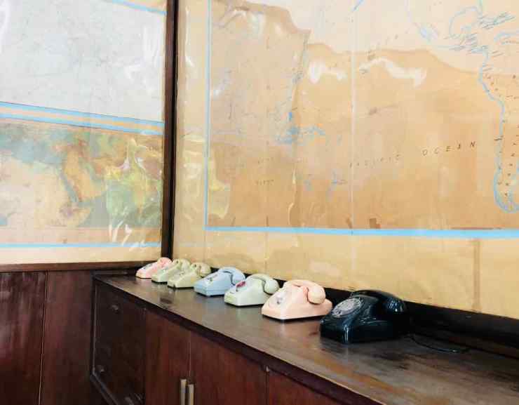 Téléphones présidentiels - Palais de la réunification - Saigon - Vietnam