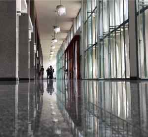 Couloirs du Palais de la réunification - Saigon - Vietnam