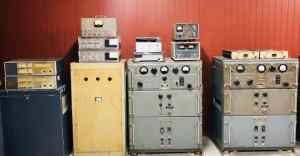 Matériel radio dans le bunker - Palais de la réunification - Saigon - Vietnam