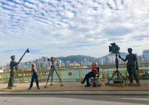 Nous aussi on est des stars ! - Garden of the Stars Hong-Kong