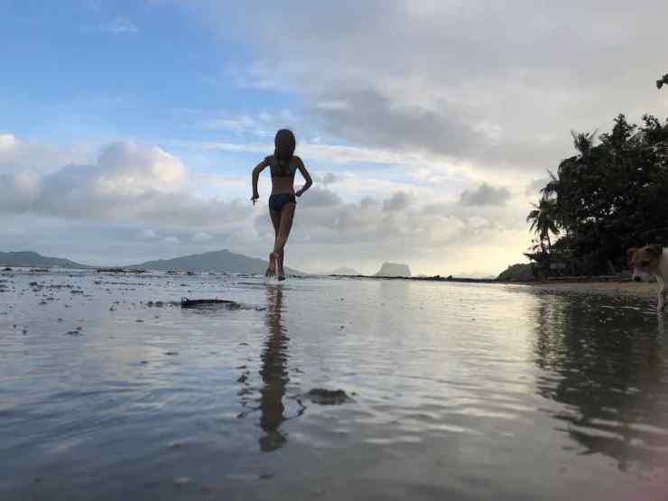 Eden sur notre plage de Sibaltan - Palawan - Philippines