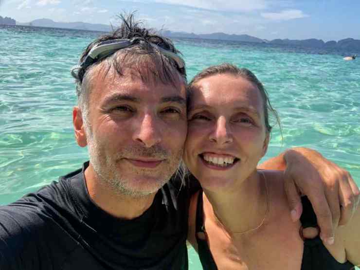 Selfie turquoise - Archipel du bacuit - Palawan - Philippines