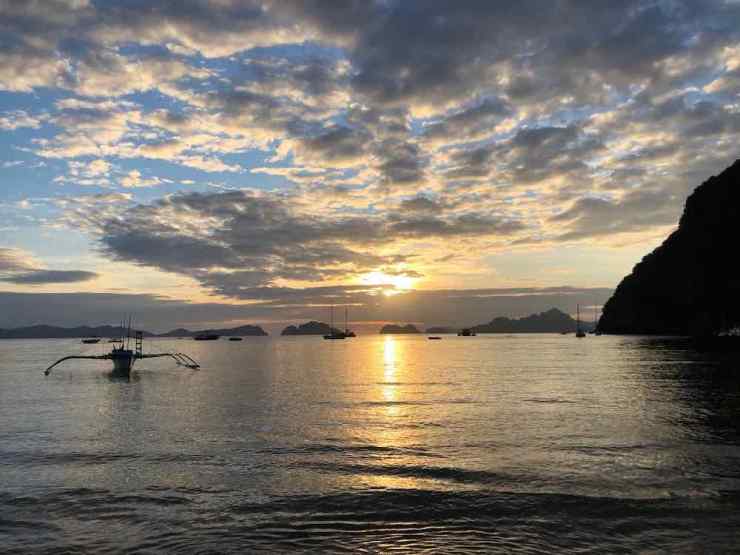 Coucher de Soleil sur El Nido - Palawan - Philippines