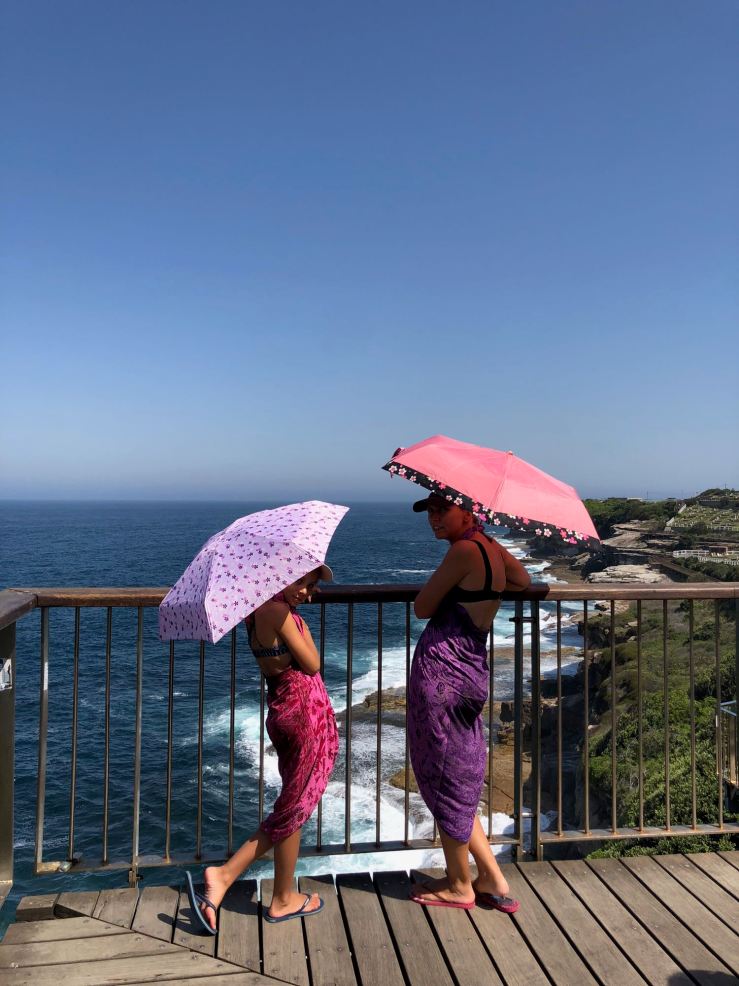 Pfou il faut trop chaud ! Asiatique style le long de la coastal walk - Sydney - Australie
