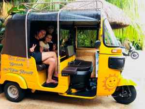 A la découverte de l'ile en Tuk Tuk - Siquijor - Philippines