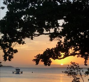 Coucher de soleil à Pangangan Island - Bohol - Philippines