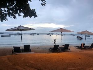 Alona Beach sous la pluie - Panglao - Philippines
