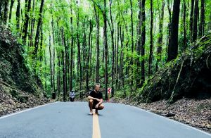 Geoffrey dans la forêt de Bihar - Bohol - Philippines