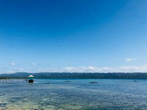 Vue sur la plage - Hotel Isla Hayahay - Pangangan Island - Bohol - Philippines