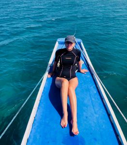 Sur la Bangka pour rejoindre la mangrove - Pangangan Island - Bohol - Philippines