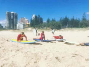 Leçon de surf - Gold Coast - Australie