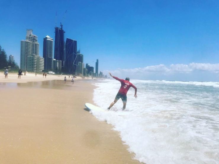 Whaou ! Geoffrey s'est mis debout ! - Gold Coast - Australie