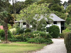 Maison Pompallier et son joli jardin - Russel - Bay of Island - Nouvelle Zélande
