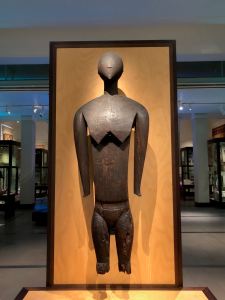 Sculpture Maori - Musée d'Auckland - Nouvelle-Zélande