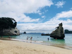 Cathedral Cove côté plage - Coromandel - Nouvelle Zélande