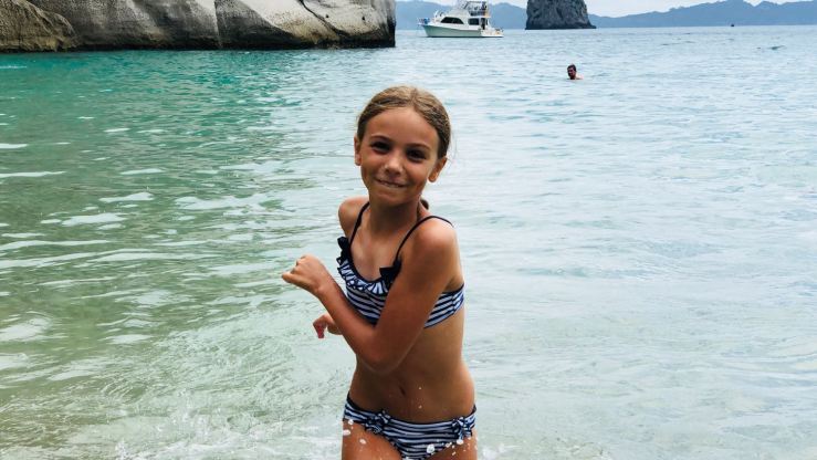 Eden s'éclate - Cathedral Cove côté plage - Coromandel - Nouvelle Zélande