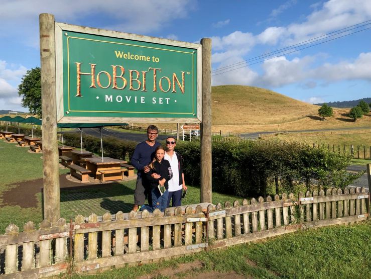 Arrivée matinale à Hobbiton - Nouvelle-Zélande