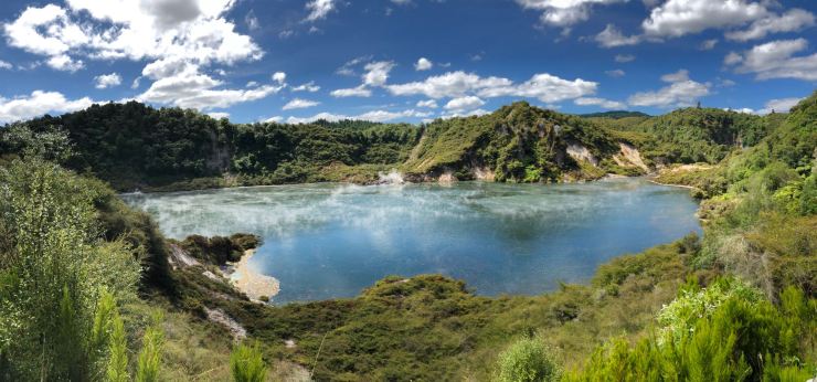 Frying Pan Lake - Wanganu - Nouvelle-Zélande