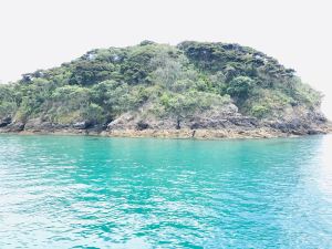Pause dejeuner dans le turquoise - Bay of Island en voilier - Nouvelle Zélande
