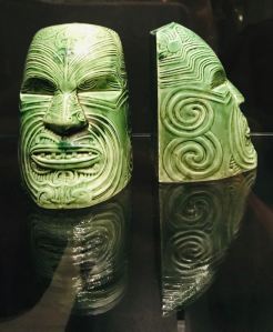 Sculpture Maori, magnifique - Musée d'Auckland - Nouvelle Zélande