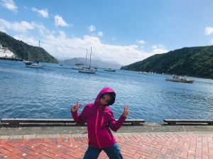 Port de Picton le matin - Fait pas chaud ! - Nouvelle-Zélande