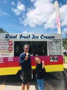 Sont pas mauvais en glace les Néozélandais - Pause gourmande à Picton - Nouvelle-Zélande