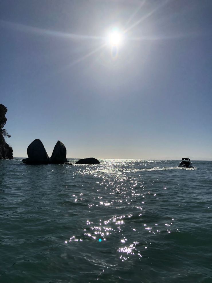 Split Apple Rock - Parc Abel Tasman - Nouvelle-Zélande