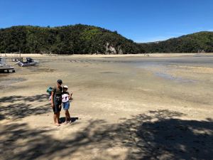 Traversée de l'estuaire d'Anchorage - Parc Abel Tasman - Nouvelle-Zélande