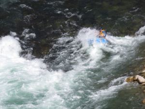 On est tout mouillés ! - Buller River - Rafting - Nouvelle-Zélande