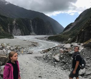 Au retour du Fox glacier - Nouvelle-Zélande
