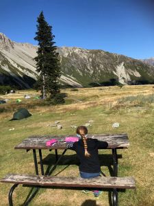 Leçons face à panorama de rêve - Mont Cook - Nouvelle-Zélande