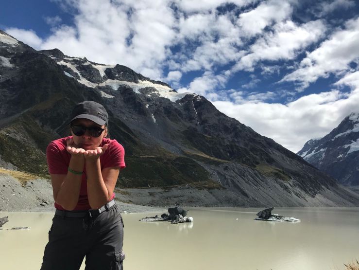 Bons baisers de Nouvelle-Zélande - Lac Hooker - Mont Cook - Nouvelle-Zélande