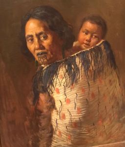 Femme Maori - Christchurch Art Gallery Te Puna - Nouvelle-Zélande
