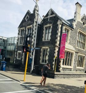 Immeuble Victorien ayant résisté au tremblement de terre - Christchurch - Nouvelle-Zélande