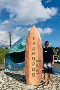 La vague de Teahupoo - Tahiti-Iti - Polynésie