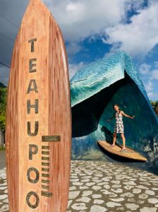 La vague de Teahupoo - Tahiti-Iti - Polynésie