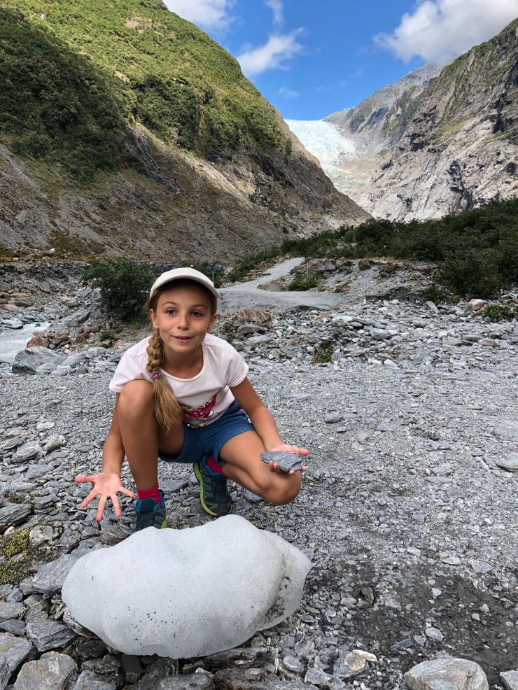 Whaou, y'a de la glace jusqu'ici ! - Franz Joseph glacier - Nouvelle-Zélande