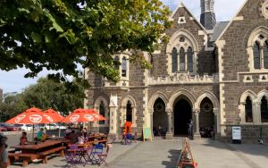 Joli immeuble victorien rénové suite au tremblement de terre de 2011 - Christchurch - Nouvelle-Zélande