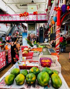 Marché couvert de Papeete - Tahiti - Polynésie