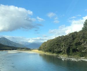 Sur la Haast Pass Road - Nouvelle-Zélande