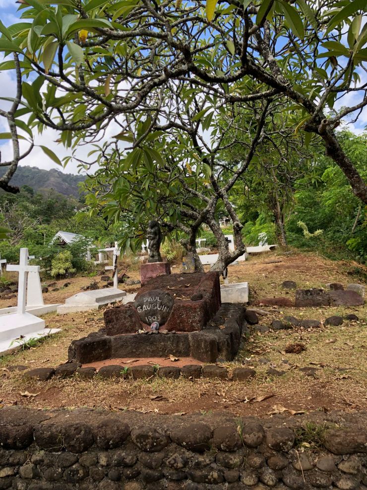 Tombe de Gauguin - Atuana - Hiva Oa - Iles Marquises Polynésie