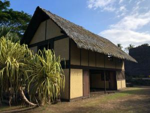 La Maison du Jouir dans le Musée Gauguin - Atuana - Hiva Oa - Iles Marquises - Polynésie