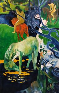 Reproduction des toiles de Gauguin - Musée Gauguin - Atuana - Hiva Oa - Iles Marquises - Polynésie