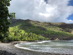 Plage de Nahoe - Hiva Oa - Iles Marquises - Polynésie