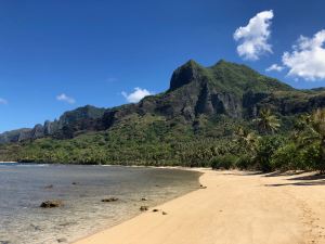 La plage d'Anaho - Nuku Hiva - Iles Marquises - Polynésie