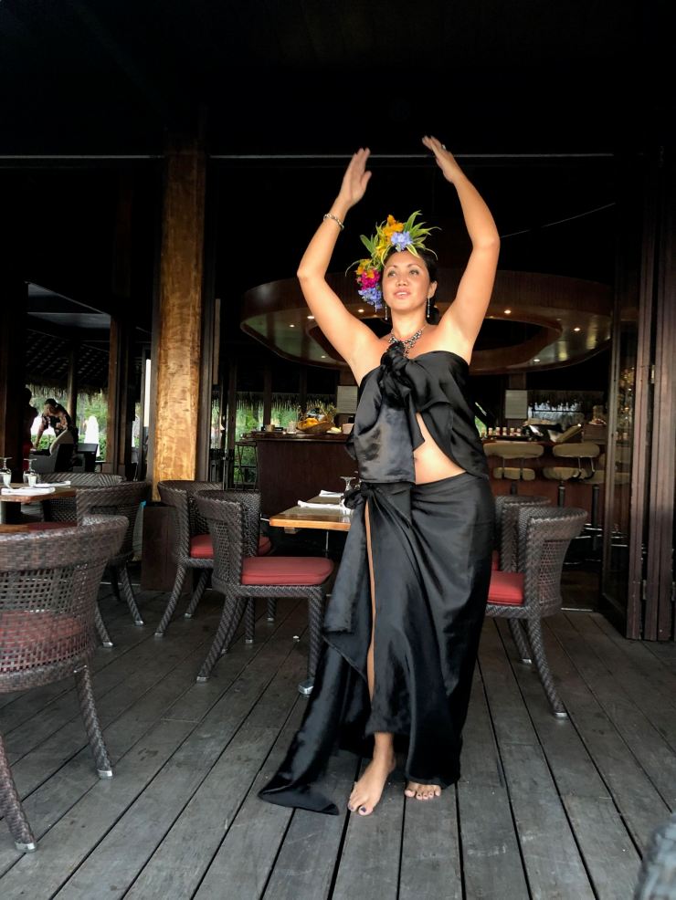 Danseuse Polynésienne - Sofitel - Moorea - Polynésie