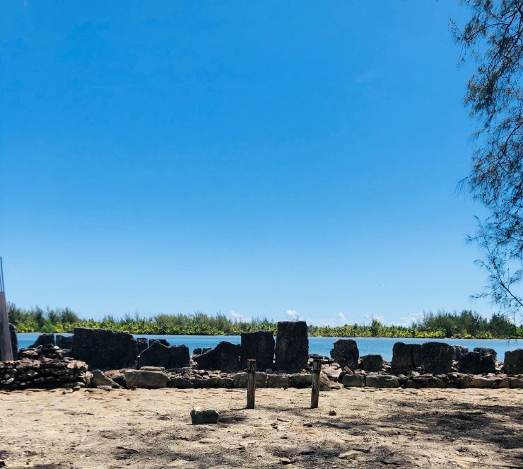 Marae Manunu - Huahine - Polynésie