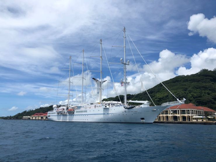 Fameux quatre mats - Marina de Raiatea - Polynésie