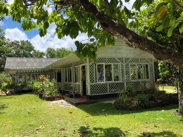 A la ferme perlière Champon - Tahaa - Polynésie