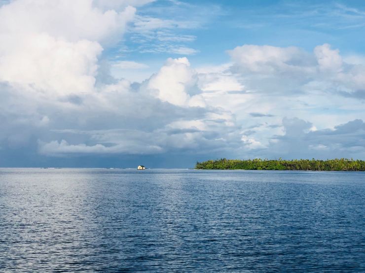 Maison flottante - Polynésie